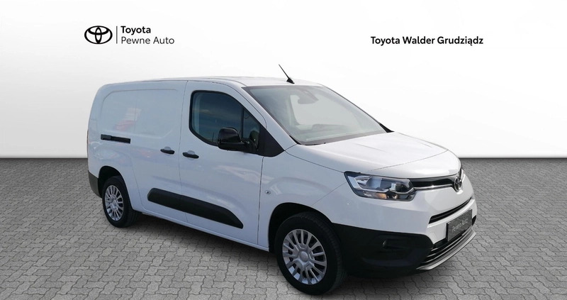 Toyota Proace City cena 94900 przebieg: 75529, rok produkcji 2022 z Grudziądz małe 154